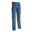 Pantalon de travail en jean épais avec 6 poches, 500 g/m²