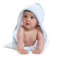 Cape de bain bébé avec capuche en coton, 360 g/m²