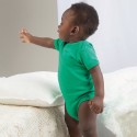 Body bébé manches courtes en coton, 200 g/m² pas cher