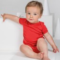 Body bébé manches courtes en coton, 200 g/m² pas cher