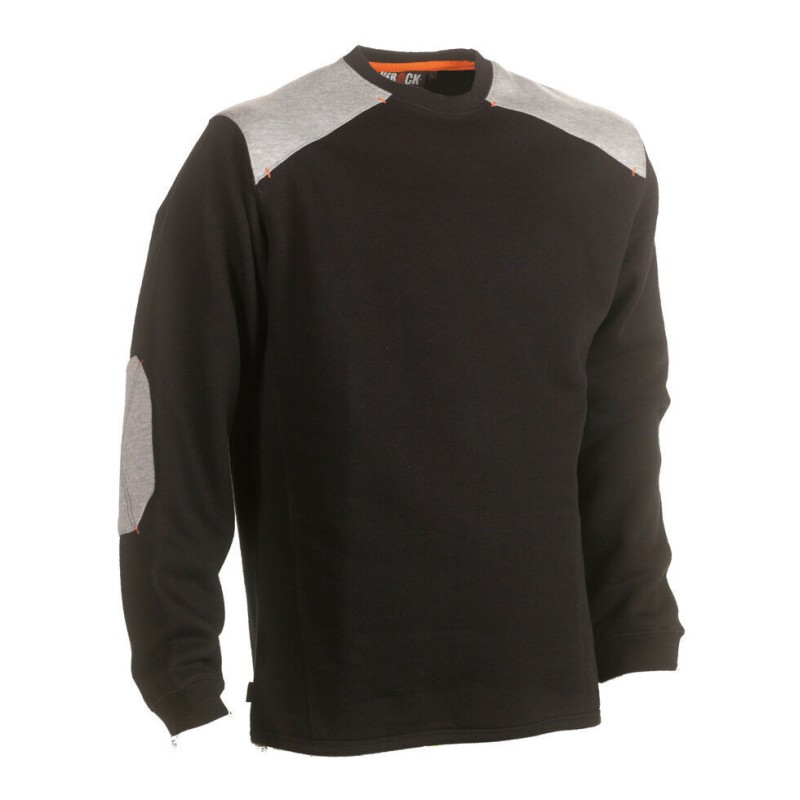 Sweat de travail renforcé et solide en polycoton, 330 g/m²