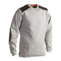 Sweat de travail renforcé et solide en polycoton, 330 g/m²