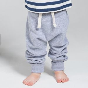 Pantalon jogging bébé ample et chaud, polaire à l'intérieur