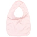 Bavoir bébé double épaisseur en coton, fermeture scratch, 220 g/m²