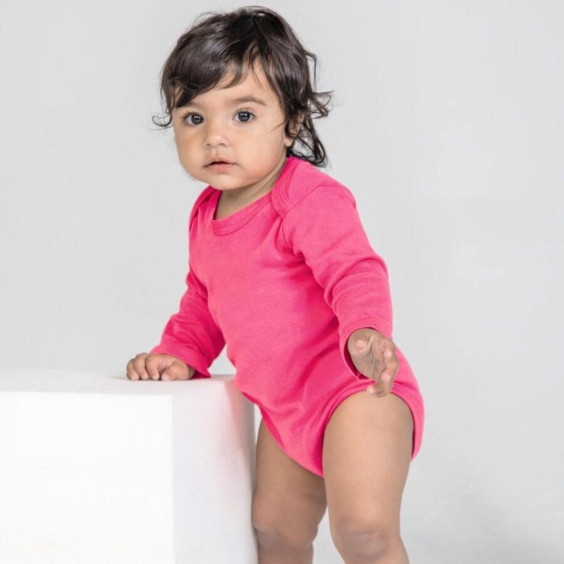Body Bebe Uni Manches Longues En Coton Bio 0 G M Pas Cher Body Bebe Uni Manches Longues En Coton Bio 0 G M Pas Cher