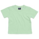 T-shirt bébé coton extensible et doux avec boutons-pression, 200 g/m²