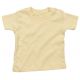 T-shirt bébé coton extensible et doux avec boutons-pression, 200 g/m²