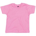 T-shirt bébé coton extensible et doux avec boutons-pression, 200 g/m²