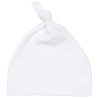 Bonnet de bébé à nœud en coton doux et confortable