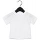 T-shirt bébé manches courtes en coton doux et confortable, 145 g/m²