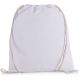 Petit sac à dos en coton bio avec cordelettes, 150 g/m²