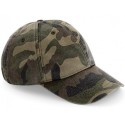 Casquette vintage profil bas 6 panneaux en coton délavé