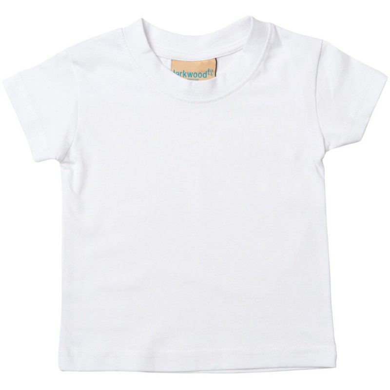 T-shirt bébé manches courtes montées en coton jersey, 160 g/m²