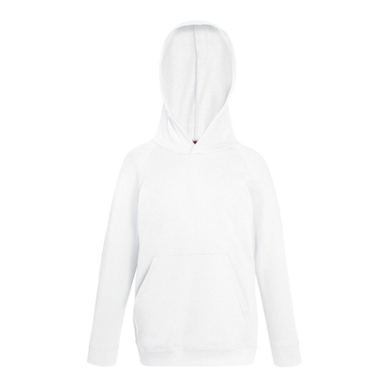 Sweat hoodie enfant à capuche léger et pas cher en polycoton, 240 g/m²