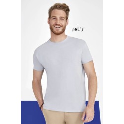 T-shirt homme col rond, 100% coton jersey, 150 g/m²