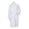 Peignoir de bain kimono épais en coton ringspun avec ceinture, 400 g/m²