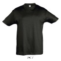 T-shirt enfant col rond, manches courtes, en coton jersey, 150 g/m²