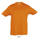 T-shirt enfant col rond, manches courtes, en coton jersey, 150 g/m²