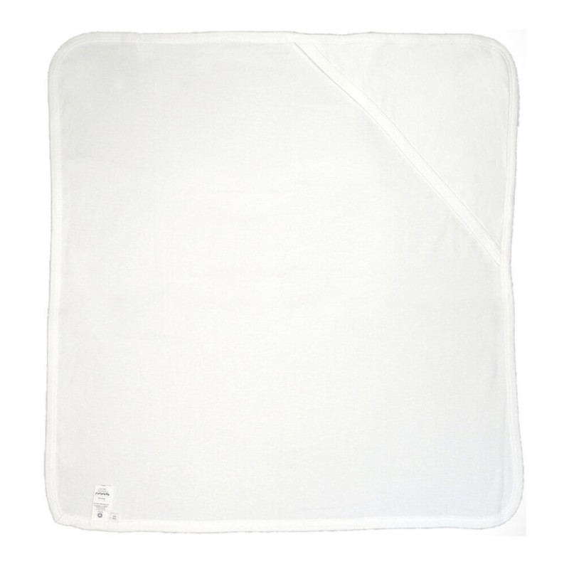 Serviette de bain bébé en coton bio avec capuche, 200 g/m²