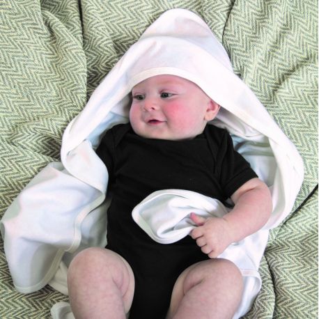 Bébé Serviette de bain doux & chaud Wrap à Capuche Couverture Avec Brodé Chat Rose 