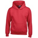 Sweat capuche enfant, 50% coton, 50% polyester, 280 g/m²