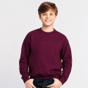 Sweat-shirt manches droites enfant col rond en polycoton, 280 g/m²