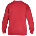 Sweat-shirt manches droites enfant col rond en polycoton, 280 g/m²