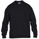 Sweat-shirt manches droites enfant col rond en polycoton, 280 g/m²