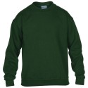 Sweat-shirt manches droites enfant col rond en polycoton, 280 g/m²