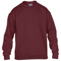 Sweat-shirt manches droites enfant col rond en polycoton, 280 g/m²