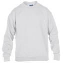 Sweat-shirt manches droites enfant col rond en polycoton, 280 g/m²