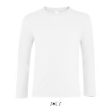 T-shirt enfant manches longues en coton ringspun, 190 g/m²