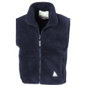 Gilet polaire sans manches épais pour enfant polartherm, 330 g/m²