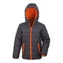 Doudoune enfant super douce, légère et chaude, capuche intégrée