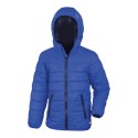 Doudoune enfant super douce, légère et chaude, capuche intégrée