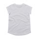 T-shirt fille moderne en coton, base arrondie, 150 g/m²