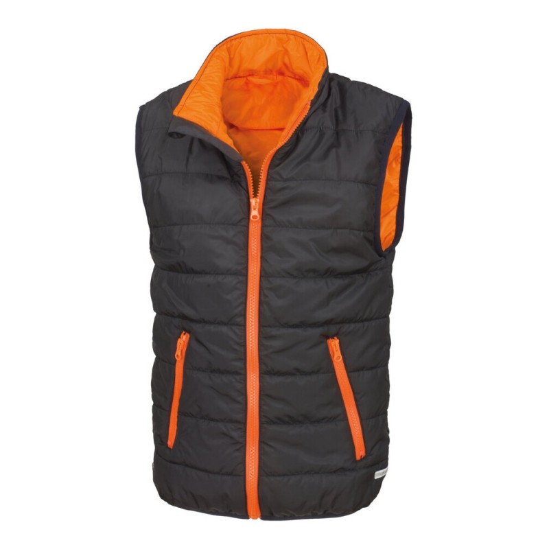 Bodywarmer doudoune enfant super douce, légère et chaude