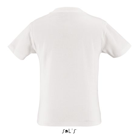 T-shirt enfant manches courtes, 100% coton bio, 155 g/m²