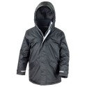Parka d'hiver pour enfant avec col remonté à doublure polaire