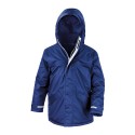 Parka d'hiver pour enfant avec col remonté à doublure polaire