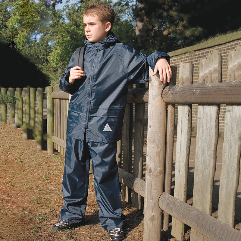 Ensemble veste et pantalon pour enfant imperméable et coupe-vent