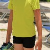 Short de sport enfant doux et léger à séchage rapide, 200 g/m²