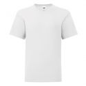 T-shirt garçon iconic en coton doux, étiquette détachable, 150 g/m²