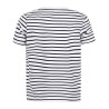 T-shirt marinière enfant en coton doux jersey, 160 g/m²