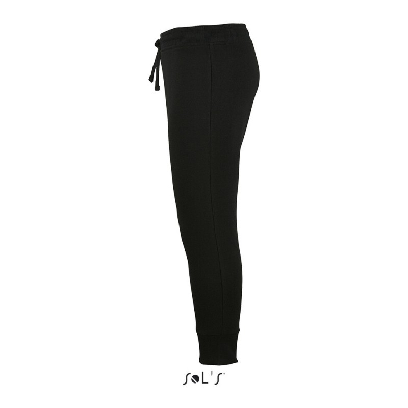 Pantalon de jogging pour enfant coupe slim, cordon à la taille, 240 g/m²