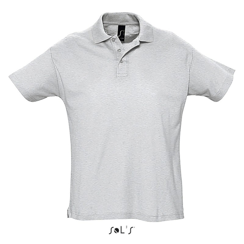 Polo femme ajusté, 100% coton peigné ringspun