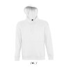 Sweat-shirt à capuche ton sur ton, molleton gratté, 320 g/m²