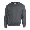 Sweat-shirt manches droites adulte col rond en polycoton, 280 g/m²