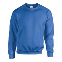 Sweat-shirt manches droites adulte col rond en polycoton, 280 g/m²