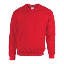 Sweat-shirt manches droites adulte col rond en polycoton, 280 g/m²
